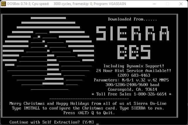 Sierra BBS ad
