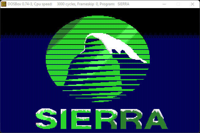 DOSBox start menu in Windows 11