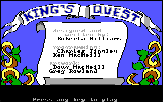 King's Quest castle scene