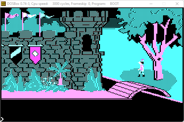 King's Quest castle scene