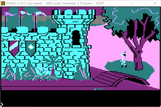 King's Quest castle scene
