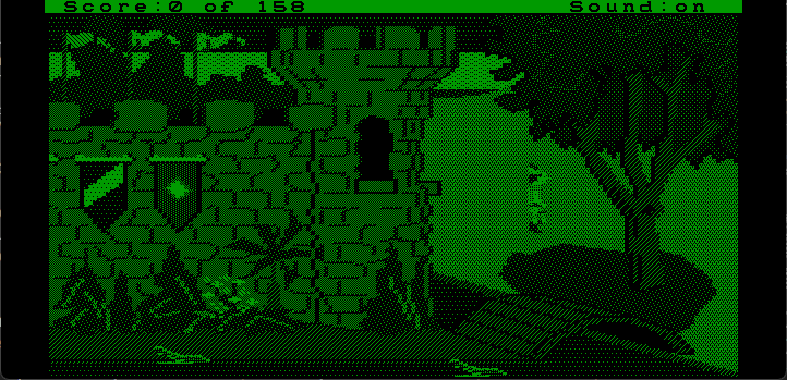 King's Quest castle scene