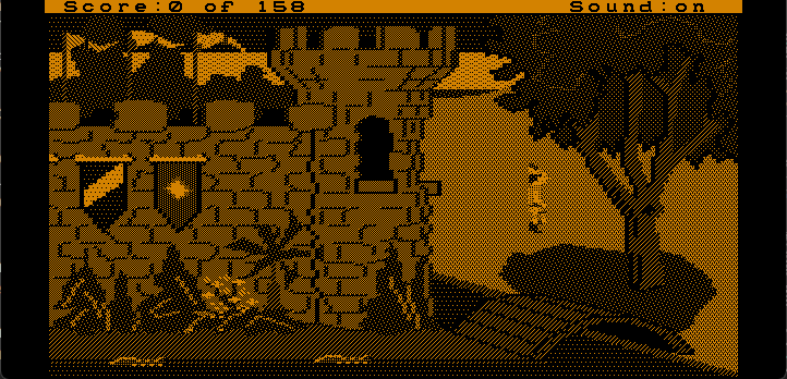 King's Quest castle scene