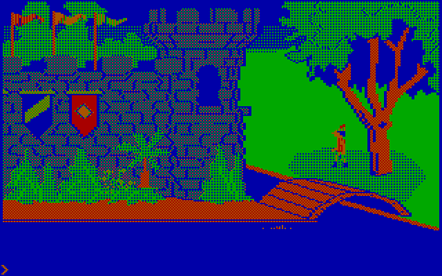King's Quest castle scene