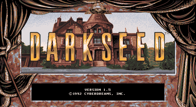 Darkseed titlescreen