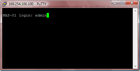 putty prompt