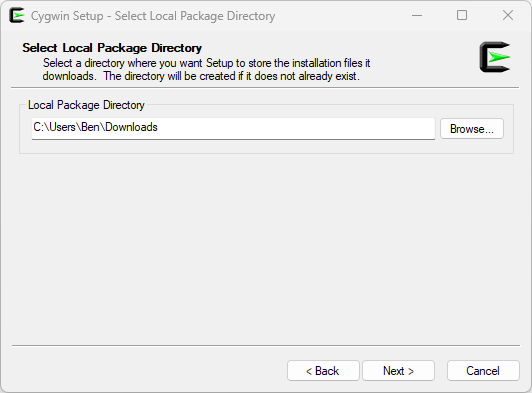 Local Package Directory