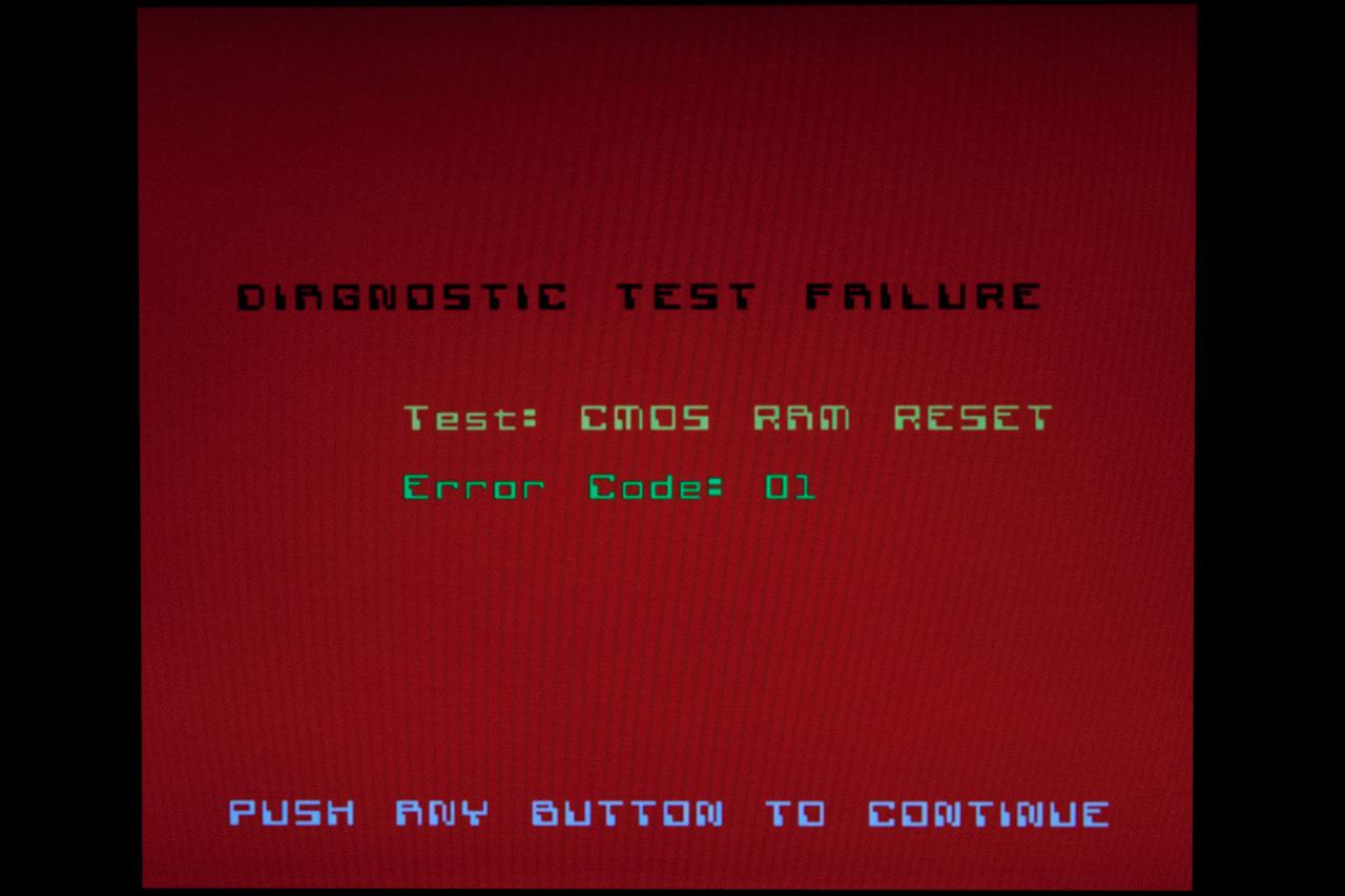 diagnostic test failure