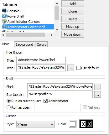 Create a PowerShell administrator profile