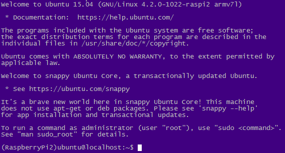 Snappy Ubuntu Core