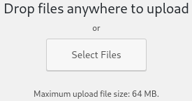 WordPress 2 MB maximum upload file size example