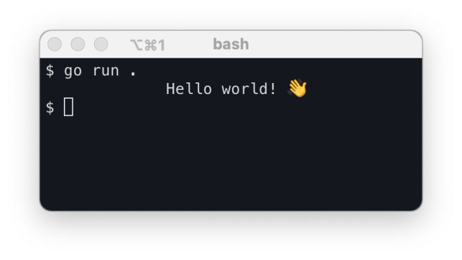 macOS iTerm2 terminal
