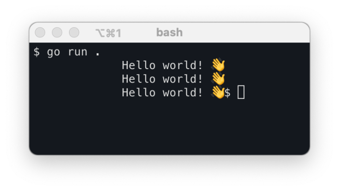 macOS iTerm2 terminal